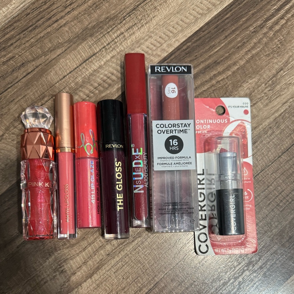 7 pc bundle of lip